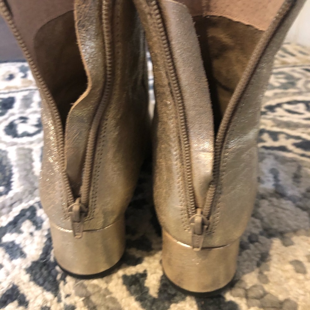 Gold Booties - Picture 5 of 7